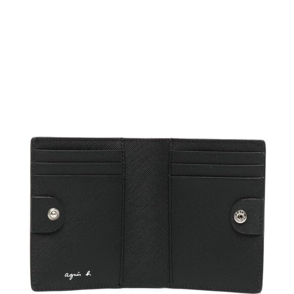 Agnès b. Mens bi-fold leather cardholder - Picture 11 of 11